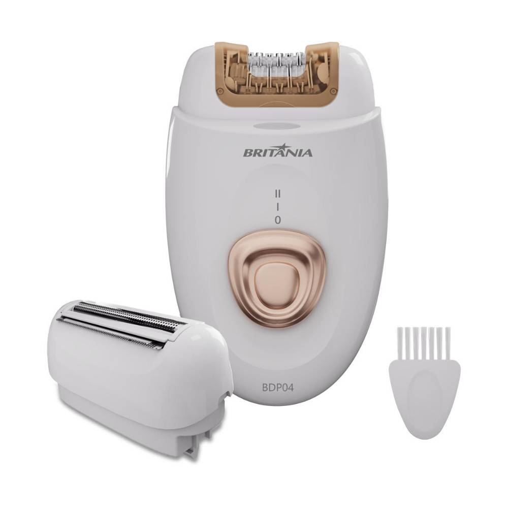 Depilador Britânia Bivolt 4 Acessórios Bdp04 - Bivolt