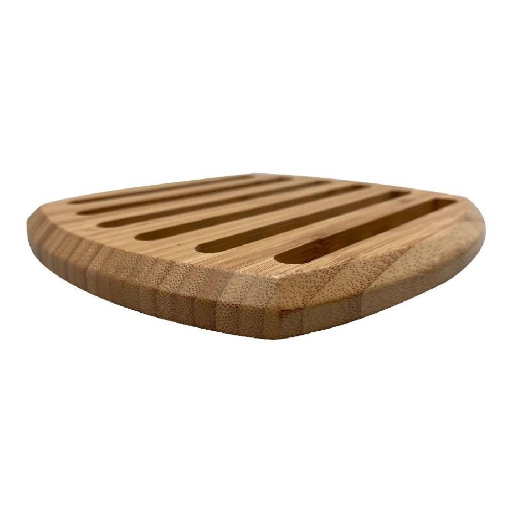 Descanso De Panela Bambu Quadrado Havan Casa 19,5Cm - Marrom