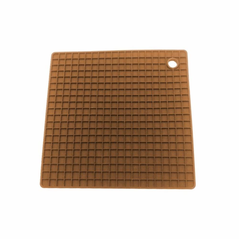 Descanso De Panela De Silicone Basic Havan Casa - Caramelo