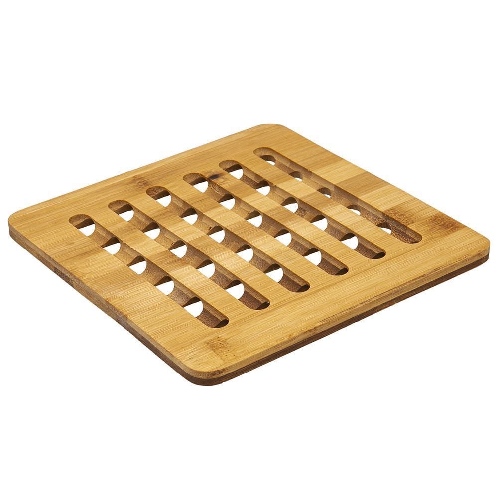 Descanso De Panela Havan Casa Quadrado 19,5Cm - Bambu