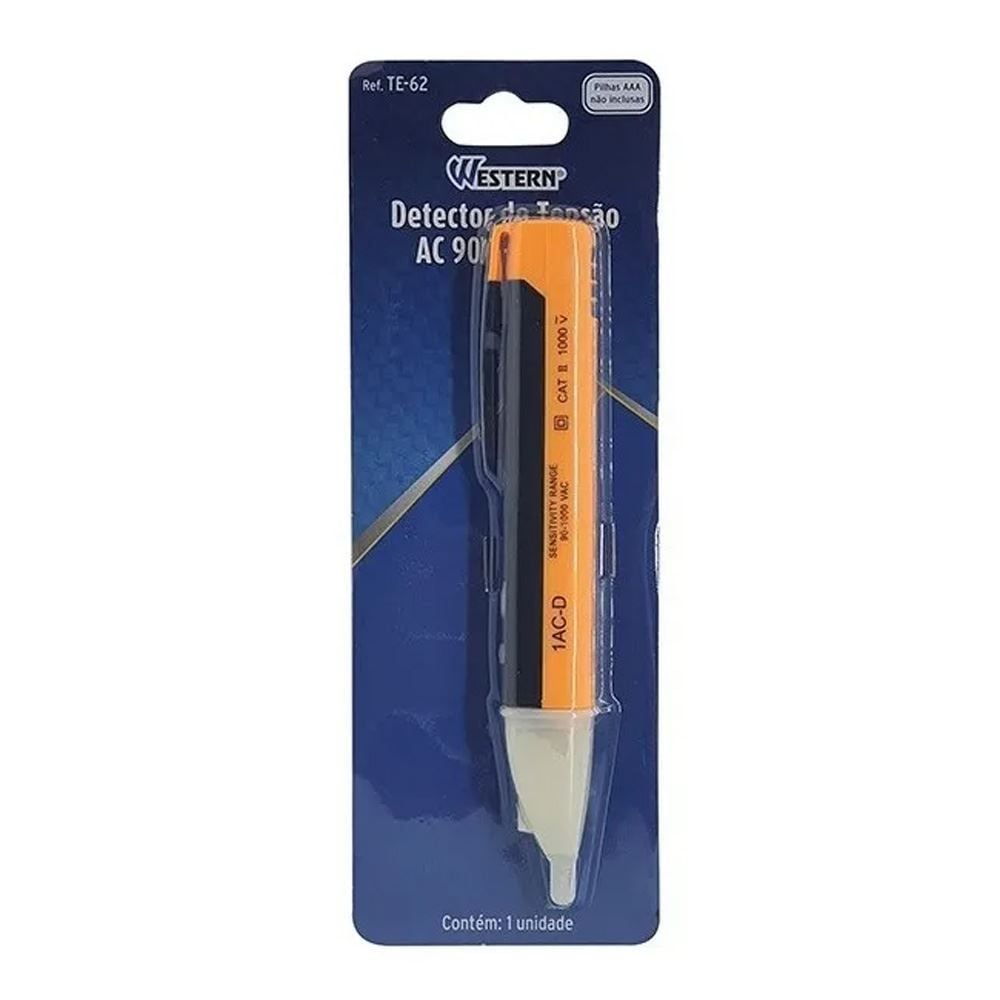 Detector De Tensão 1000V Western - Laranjado
