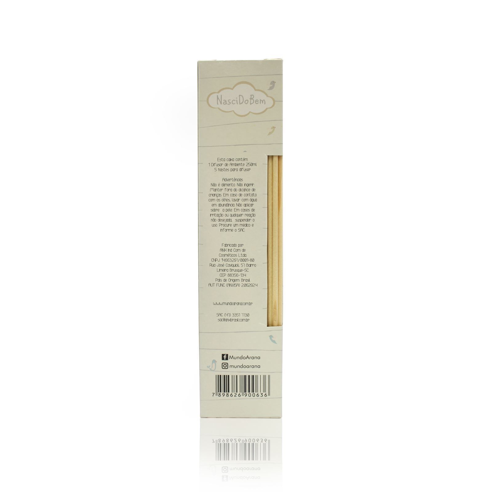 Difusor de Ambiente NasciDoBem Arana - 250ml