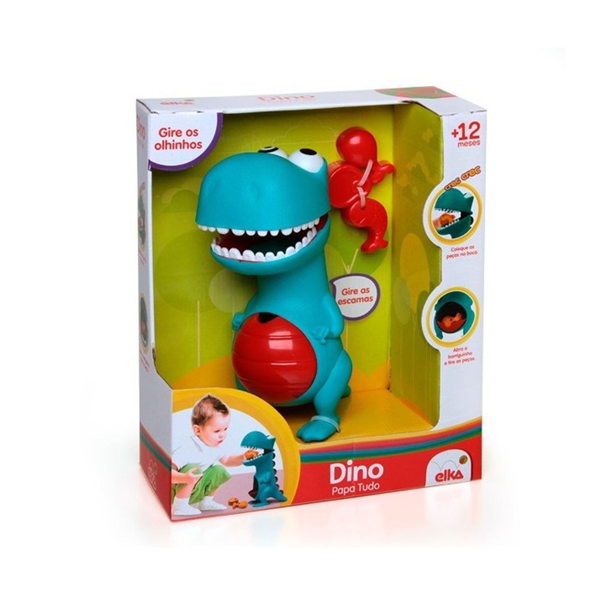 Dino Papa Tudo 972 Elka - Azul