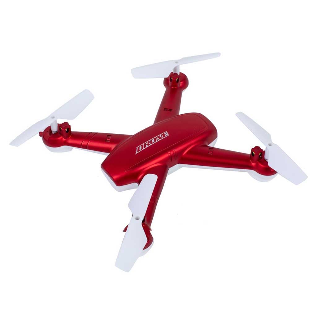 Drone 4 Hélices 2.4 Ghz Vermelho Havan Toys - HBR0344