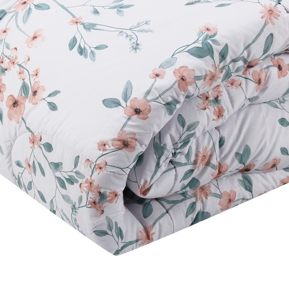 Edredom Casal 100% Algodão Buona Fortuna - Aurora Rosa