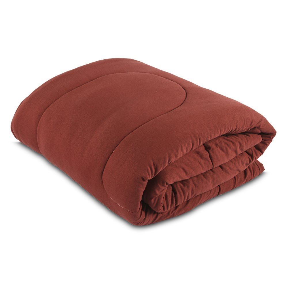 Edredom Casal 100% Algodão Malha Montreal Havan Casa - Ferrugem