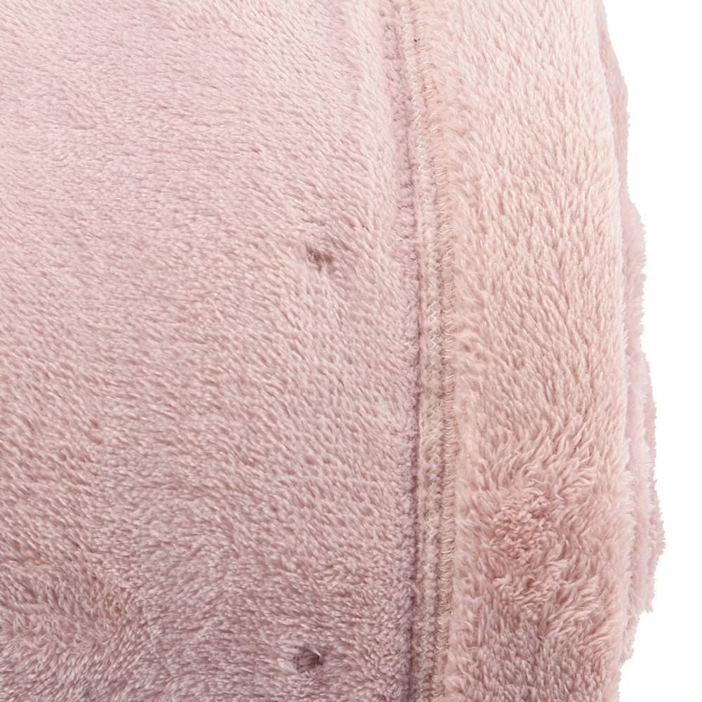 Edredom Casal 100% Poliéster Siena Ultraplush Havan Casa - Rosa Tule