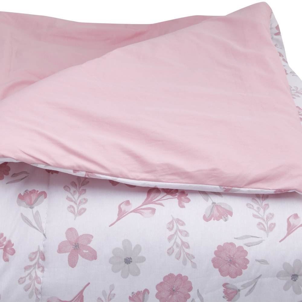 Edredom Casal 180 Fios Percal Buona Fortuna - Nina Rosa