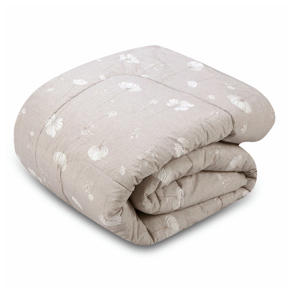 Edredom Casal 180 Fios Percal Buona Fortuna - Celina Cru