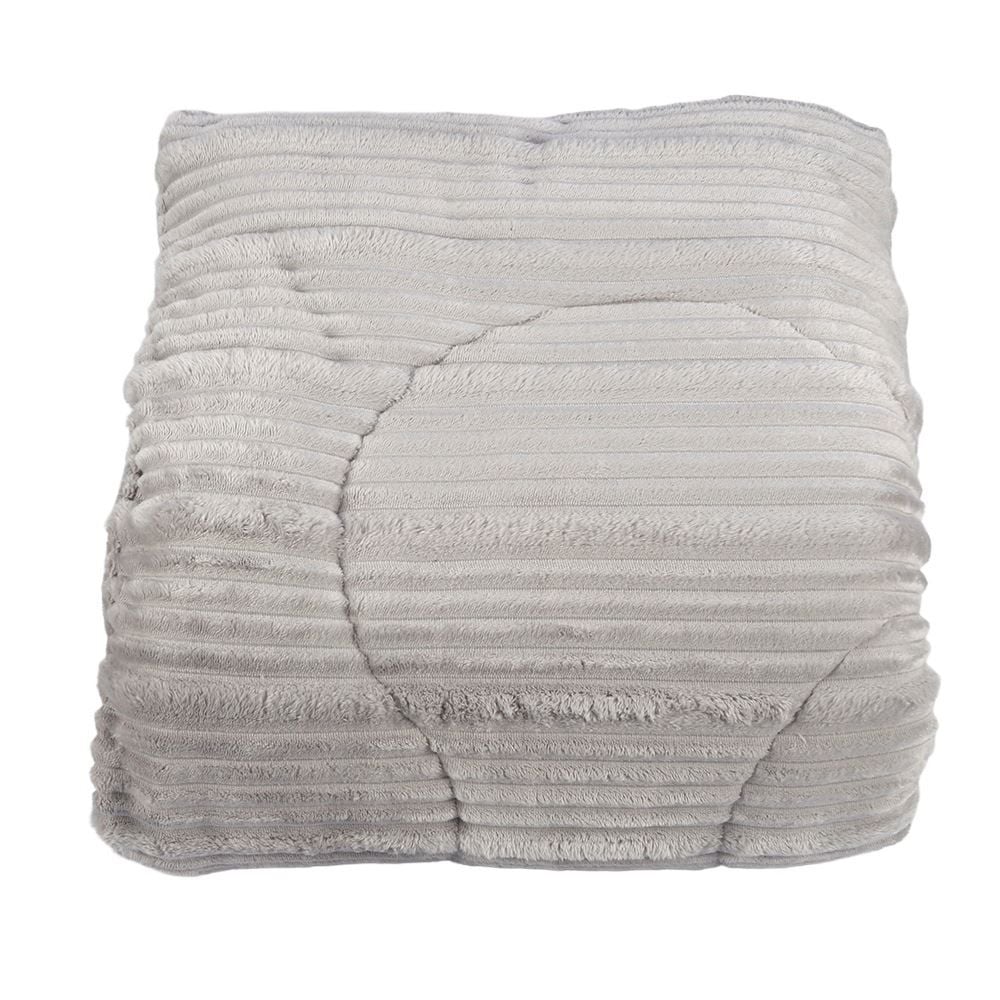 Edredom Casal Amalfi 2,10M X 2,35M Hedrons - Prata