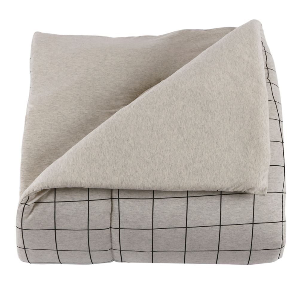 Edredom Casal de Malha Tóquio/Mescla Milano Havan Casa - Grid