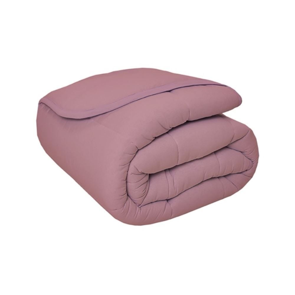 Edredom Casal Malha Dupla Face Havan Casa - Rose