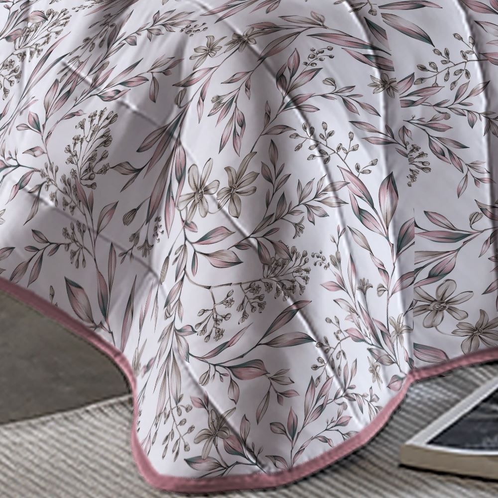 Edredom Casal Malha 100% Algodão Montreal Havan Casa - Sofia Rose