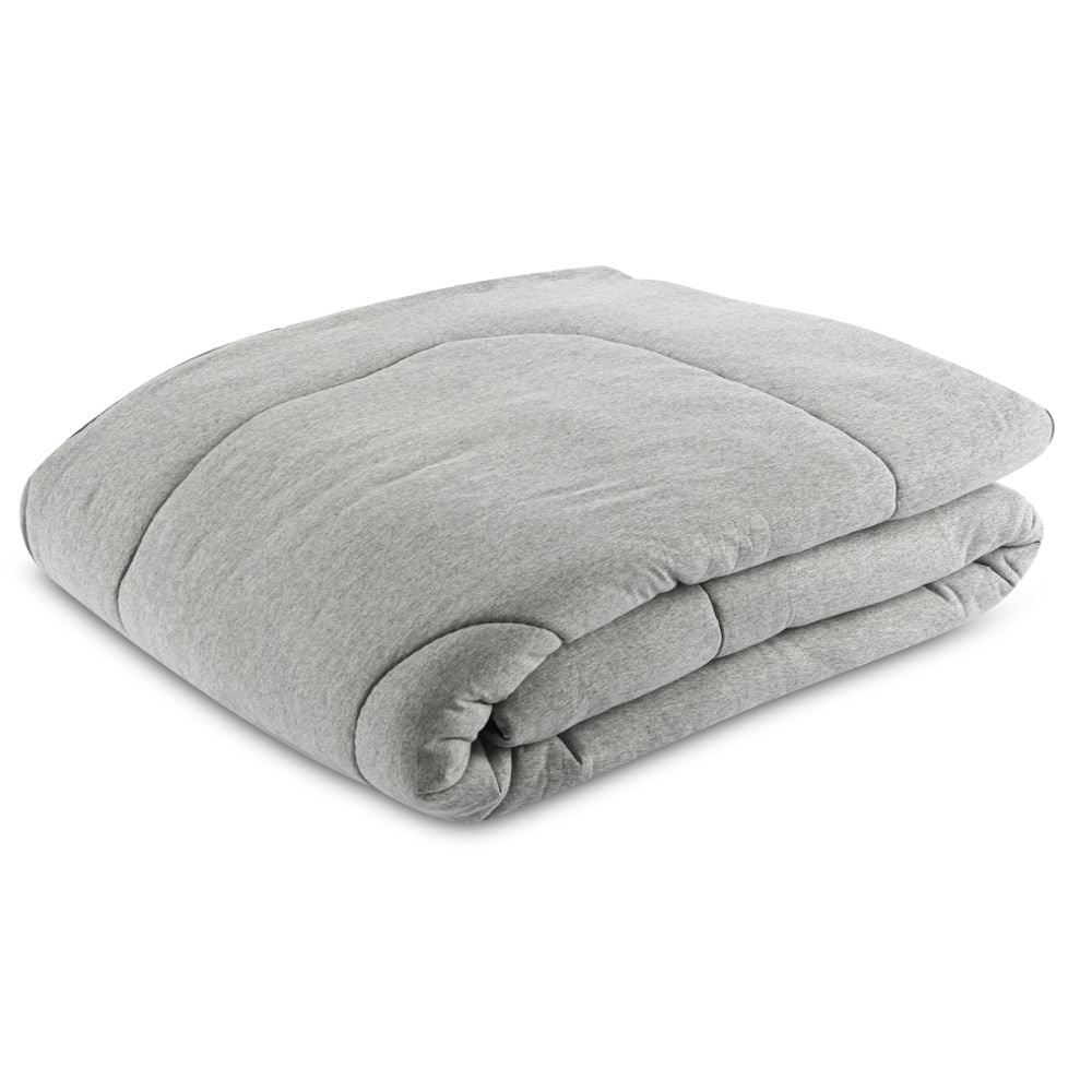 Edredom Casal De Malha Urban Confort Havan Casa - Cinza Preto