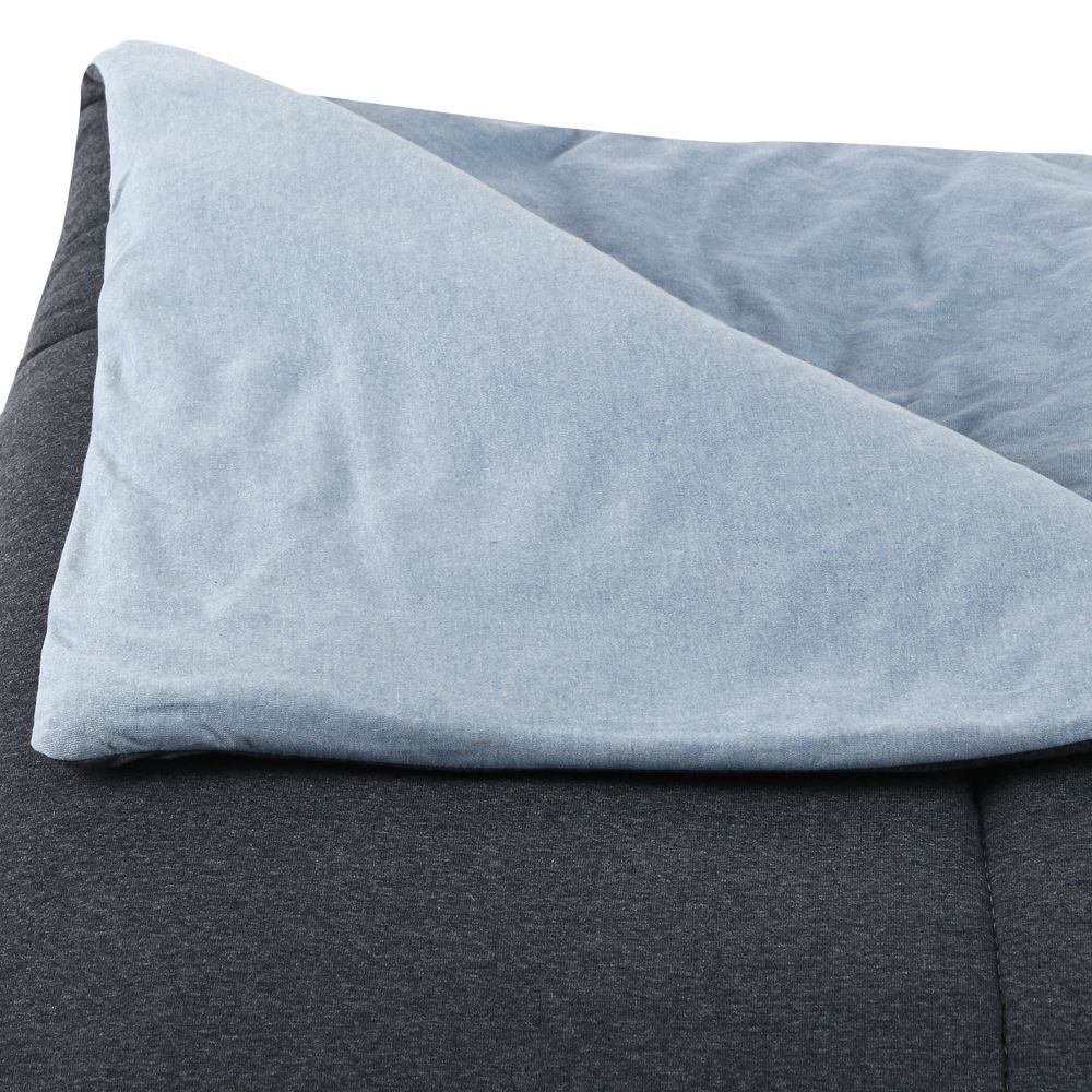 Edredom Casal De Malha Urban Confort Havan Casa - Mar Noturno 