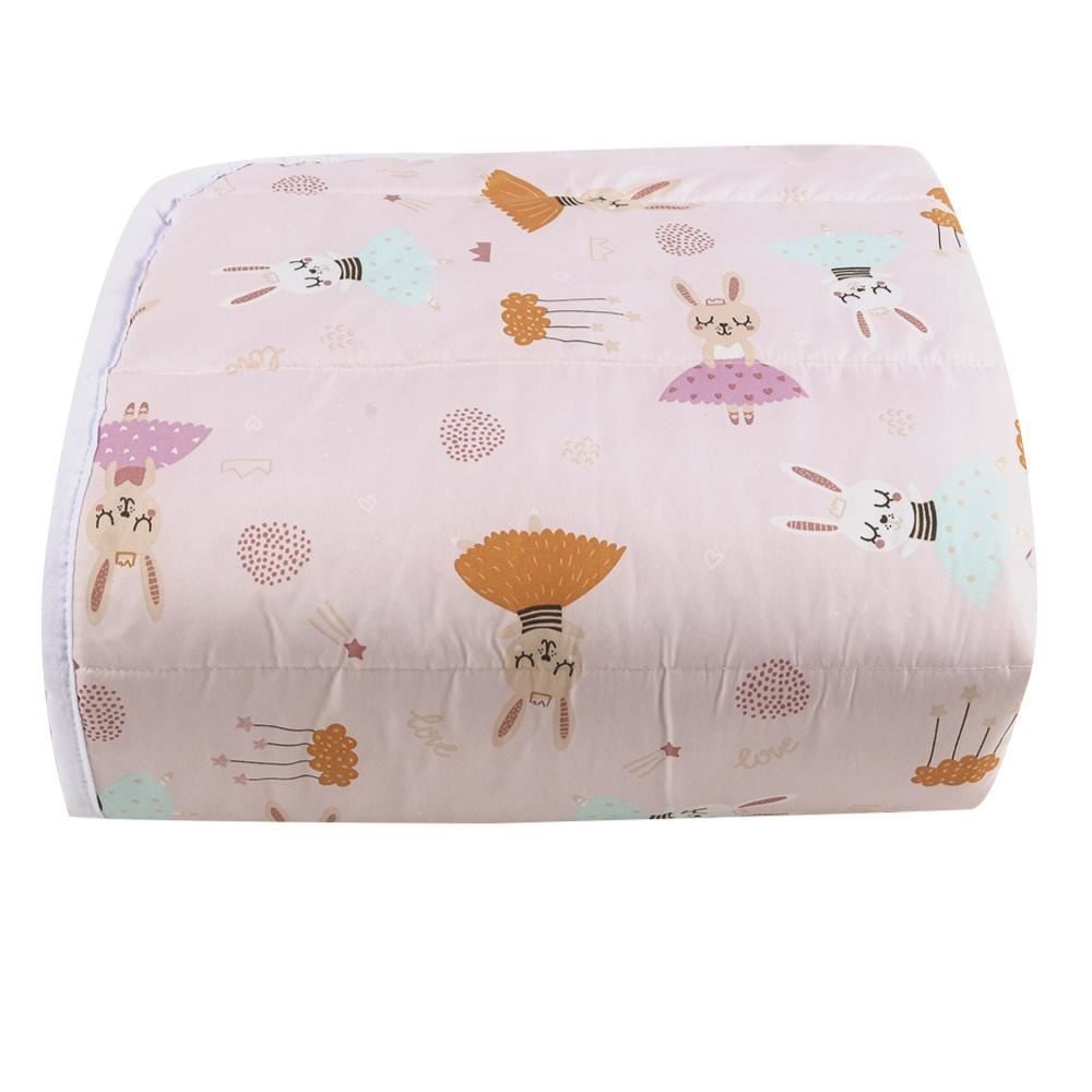 Edredom Casal Microfibra 100% Poliéster Kids Solecasa - Bailarina