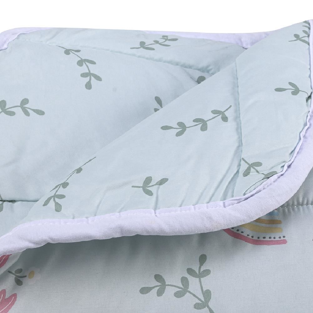 Edredom Casal Microfibra 100% Poliéster Kids Solecasa - Unicórnio