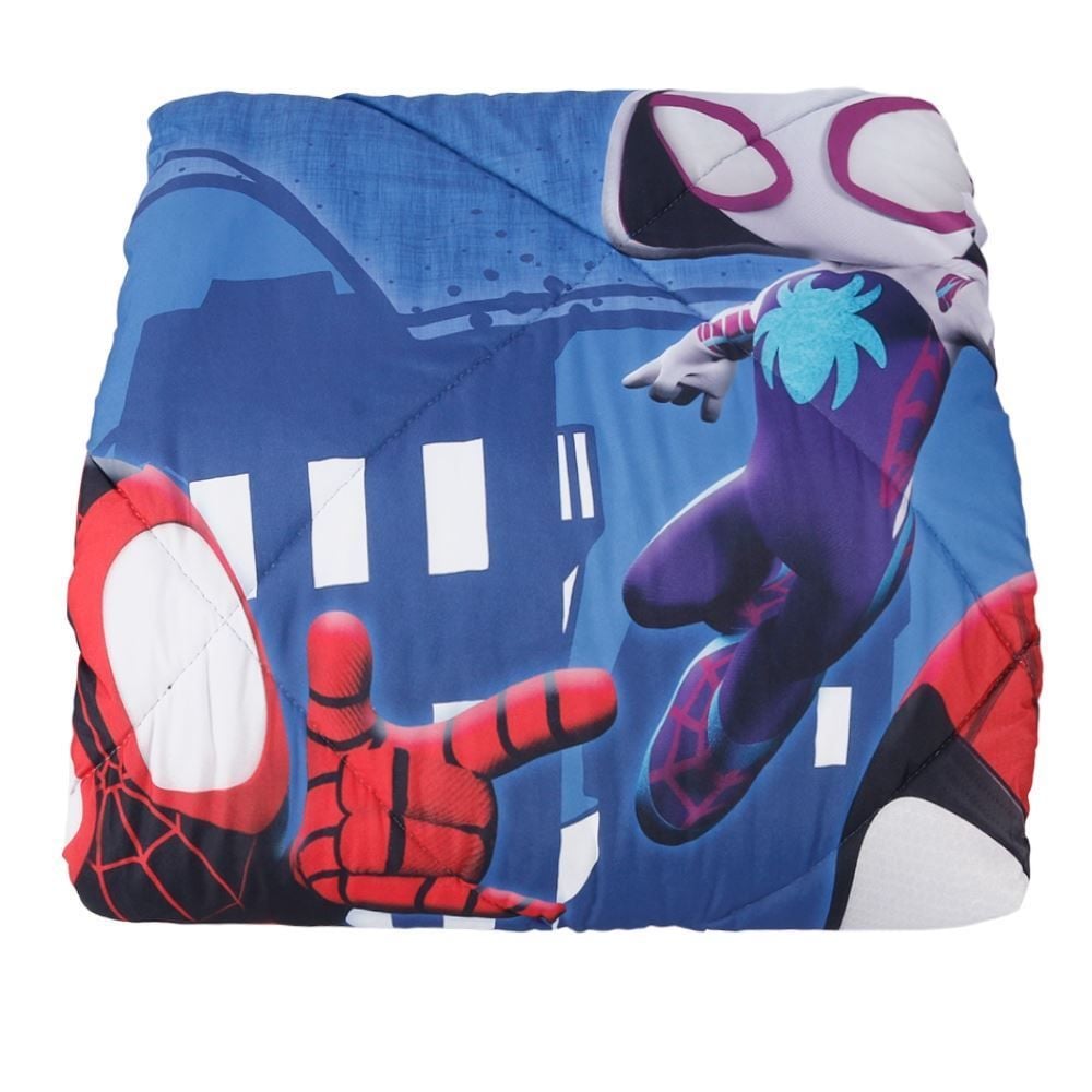 Edredom Disney Microfibra X Microfibra Solteiro 1,60M X 2,40M Havan - Spidey Time