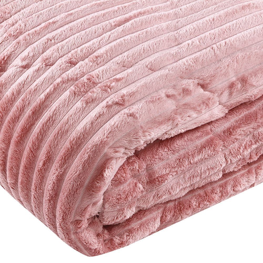 Edredom Casal Dupla Face Aspen 100% Poliéster Havan Casa - Rosa