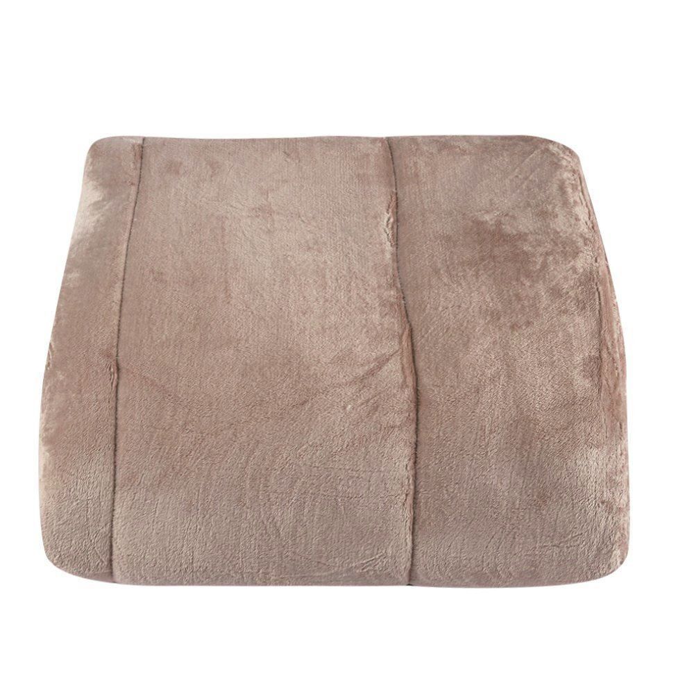 Edredom King 100% Poliéster Plush Provence Havan Casa - Bege