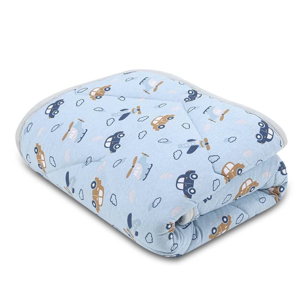 Edredom Para Berço Malha 100% Algodão Havan Baby - Viagem