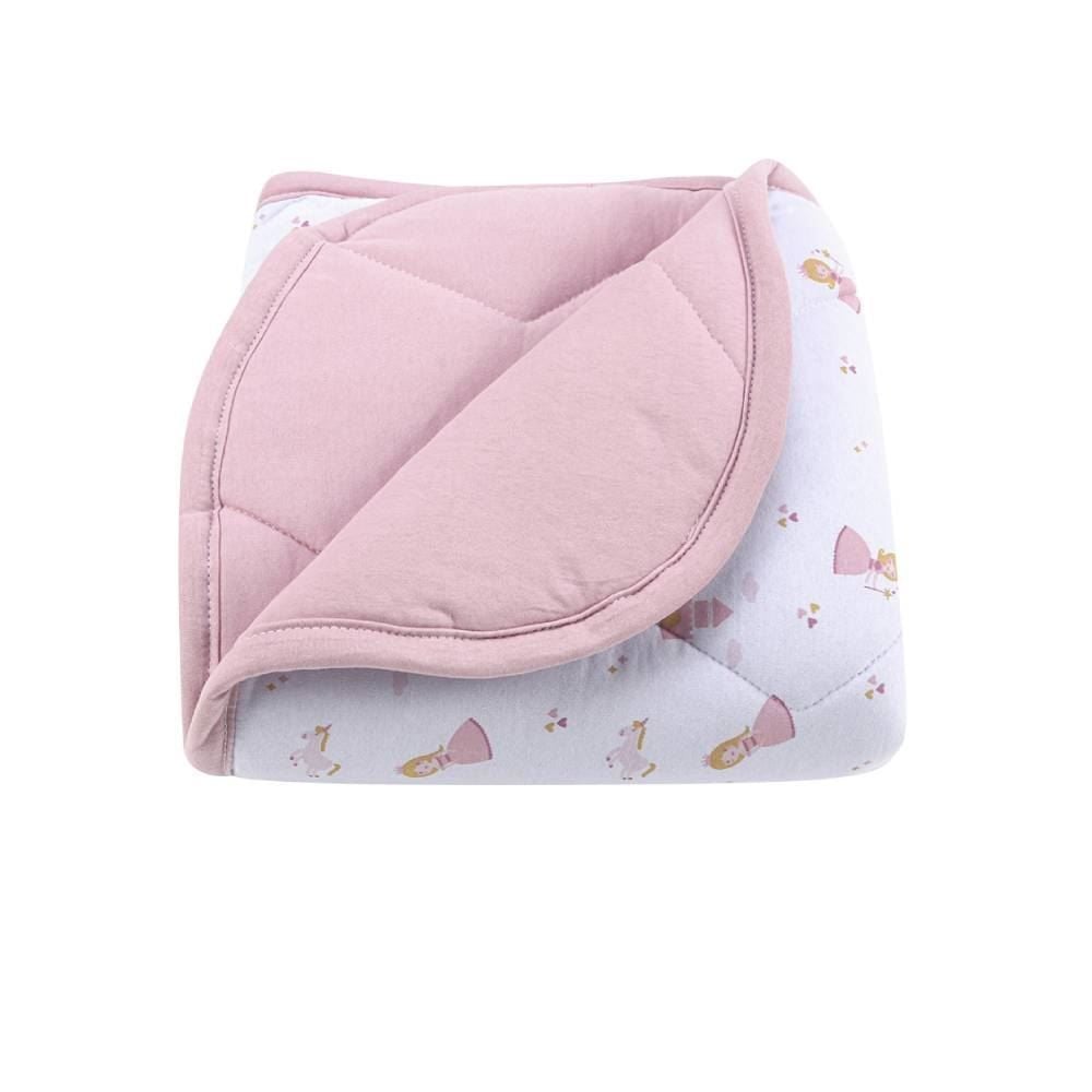 Edredom Para Berço Malha 100% Algodão Havan Baby - Princesa