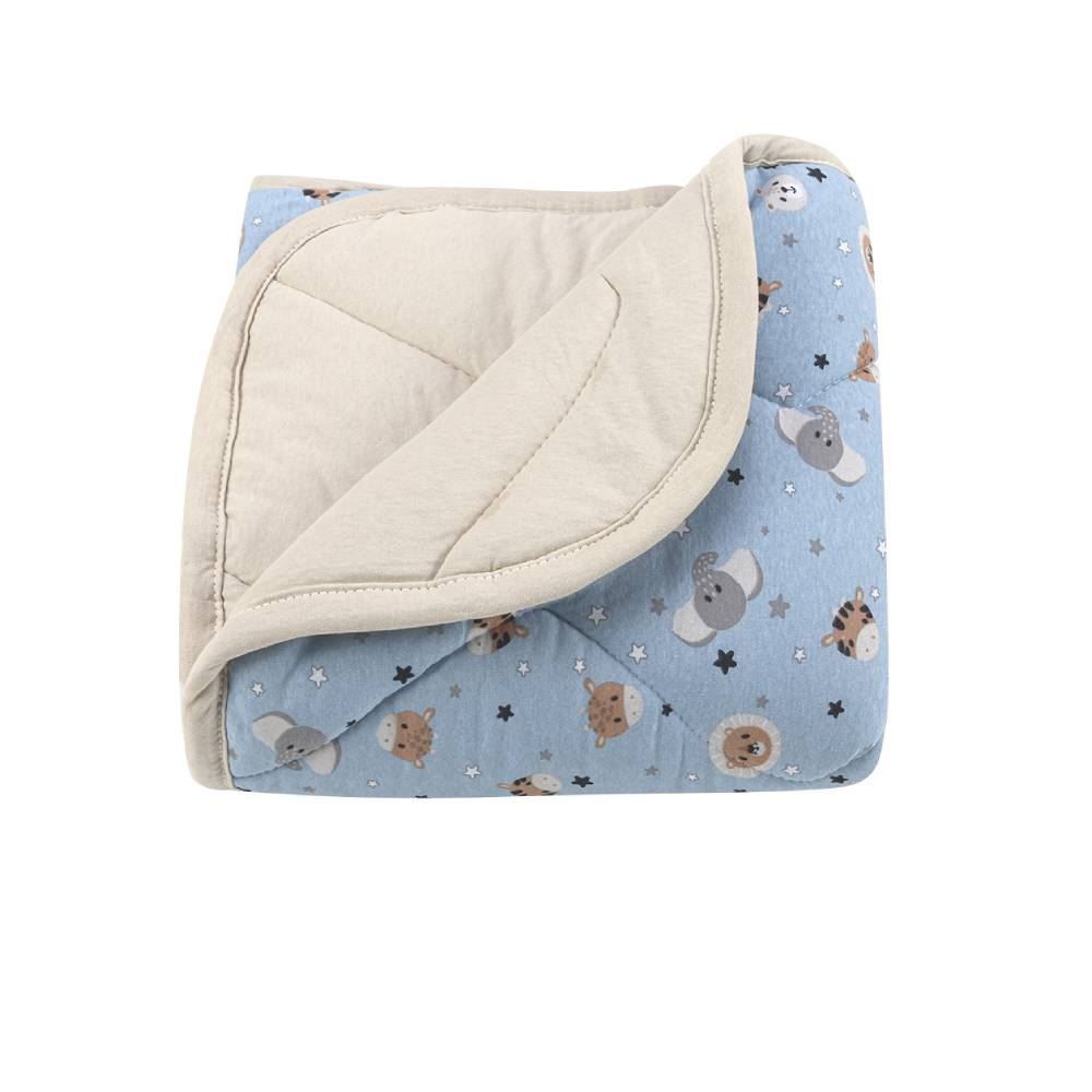 Edredom Para Berço Malha 100% Algodão Havan Baby - Safari