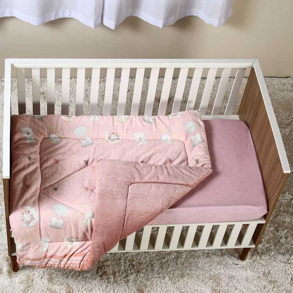 Edredom Plush Bebê Havan Baby 1 Pç - Nas Alturas
