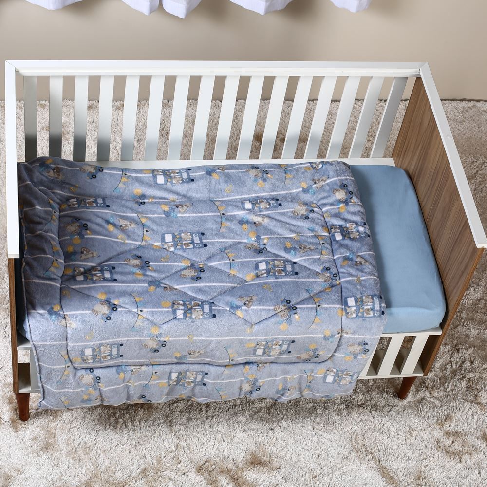 Edredom Plush Bebê Havan Baby 1 Pç - Passeio