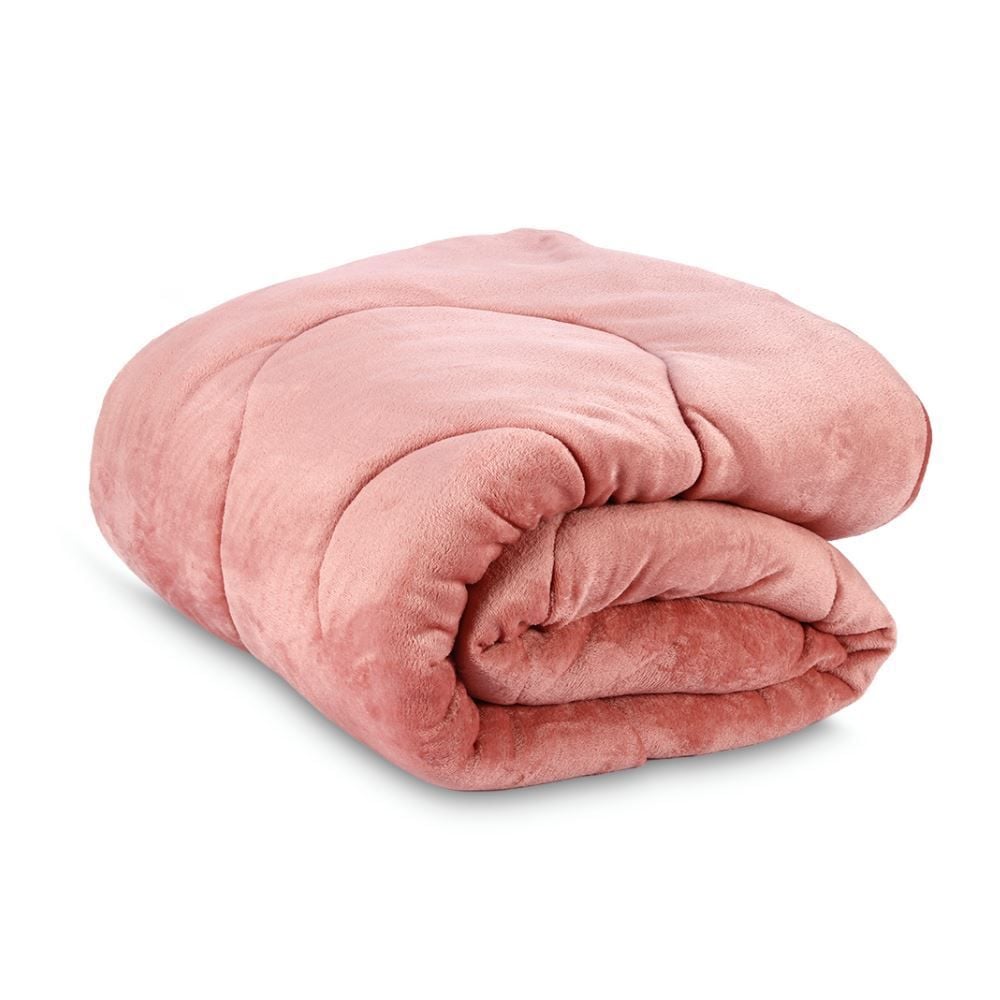 Edredom Provence Liso Solteiro 1,60M X 2,20 m - Argila