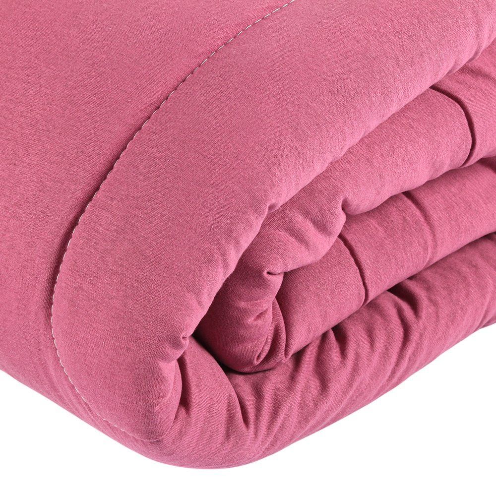 Edredom Queen 100% Algodão Malha Montreal Havan Casa - Rosa Malva