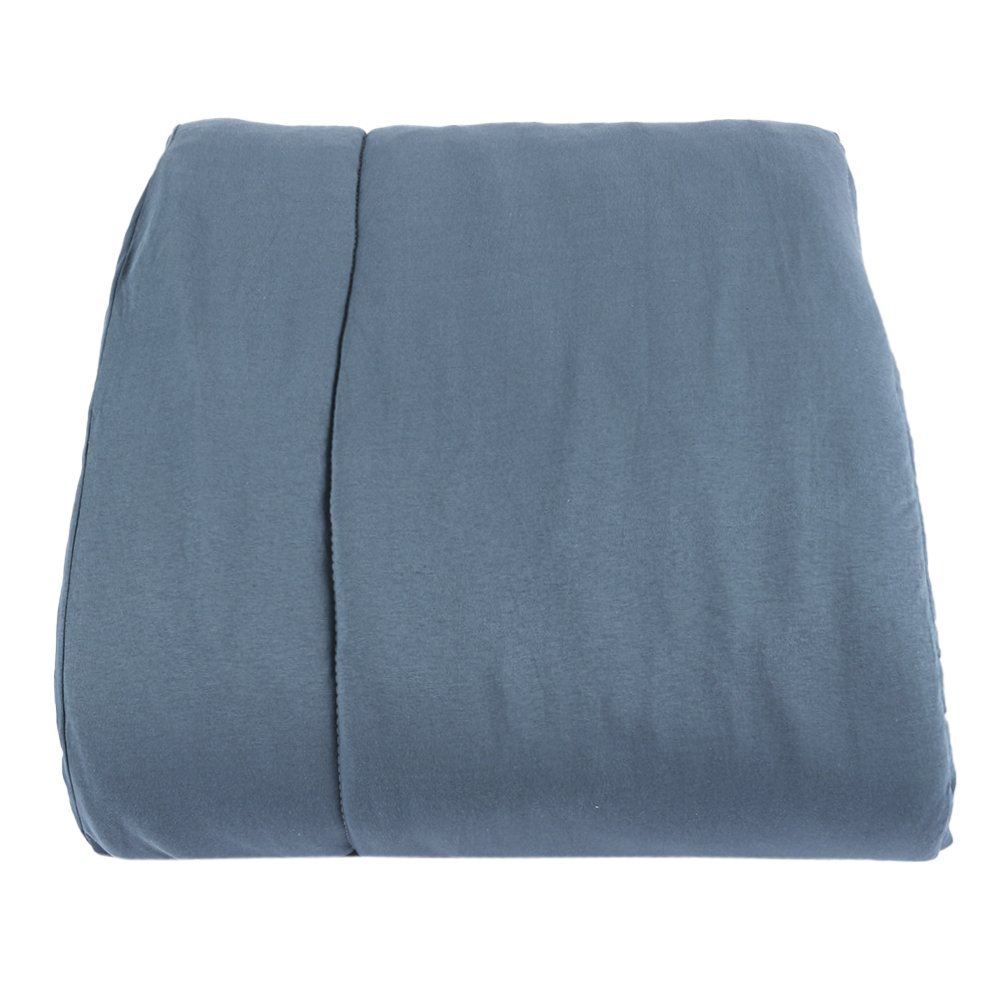 Edredom Queen 100% Algodão Malha Montreal Havan Casa - Jeans