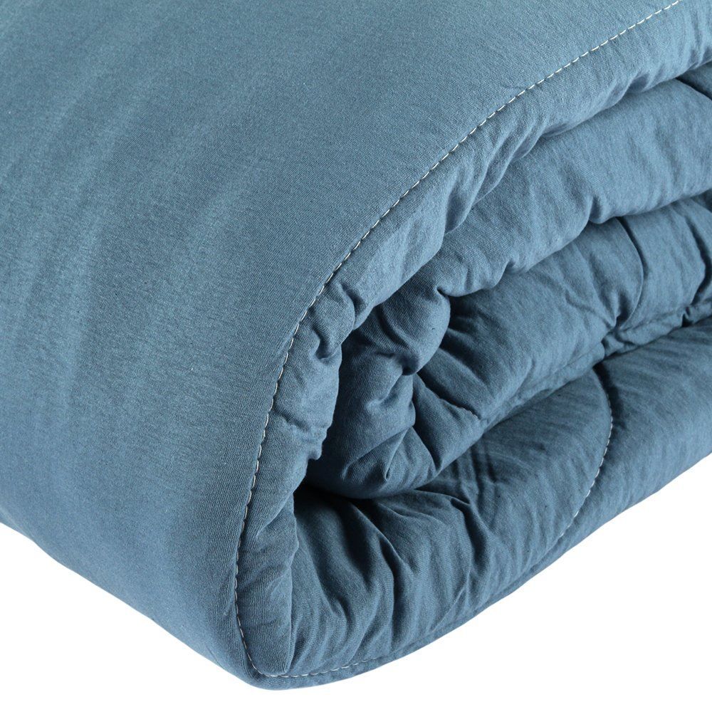 Edredom Queen 100% Algodão Malha Montreal Havan Casa - Jeans