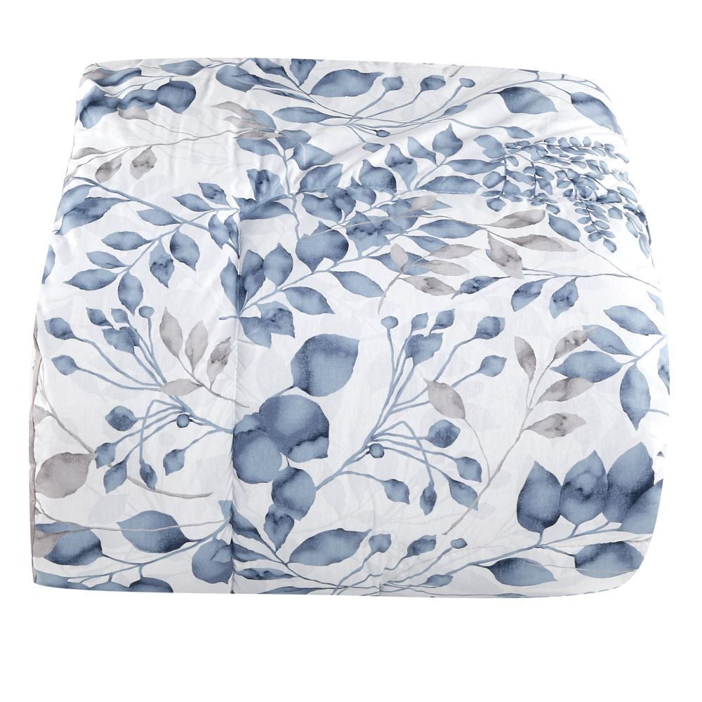 Edredom Queen Percal 200 Fios Buona Fortuna - Jade Prata