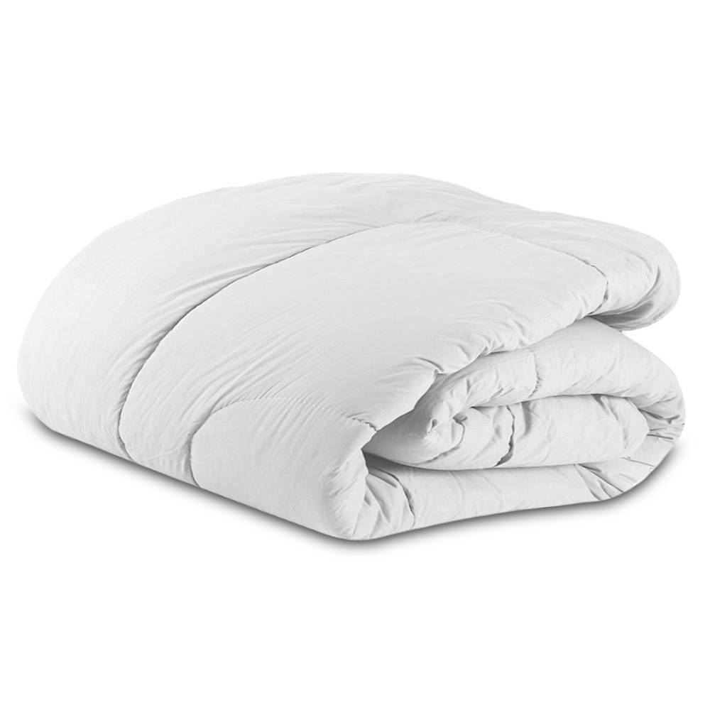 Edredom Queen Percal 200 Fios Buona Fortuna - Branco