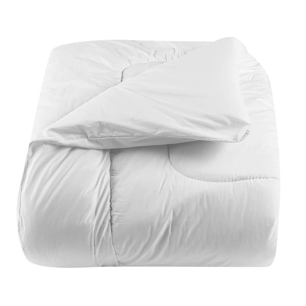 Edredom Queen Percal 200 Fios Buona Fortuna - Branco