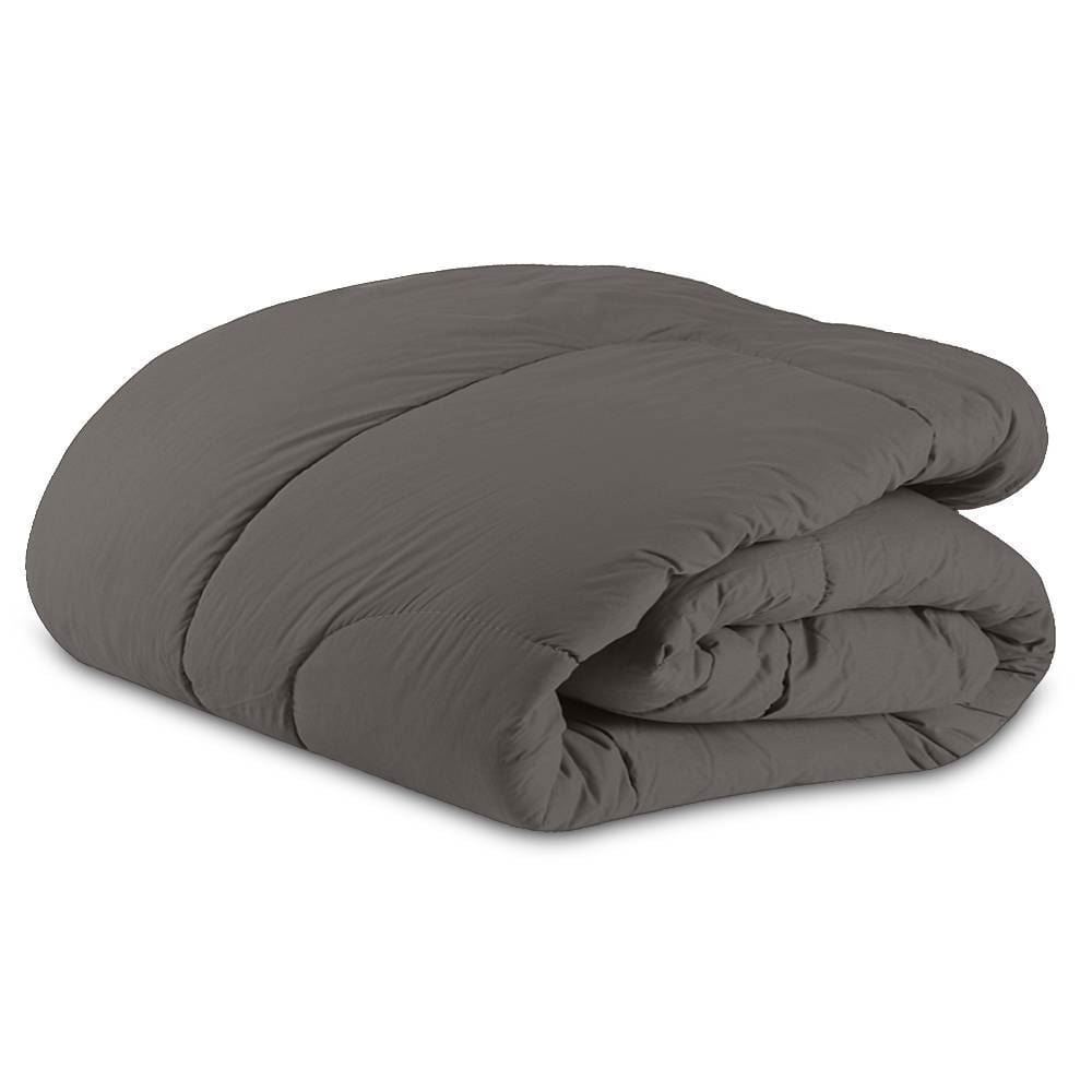 Edredom Queen Percal 200 Fios Buona Fortuna - Cinza