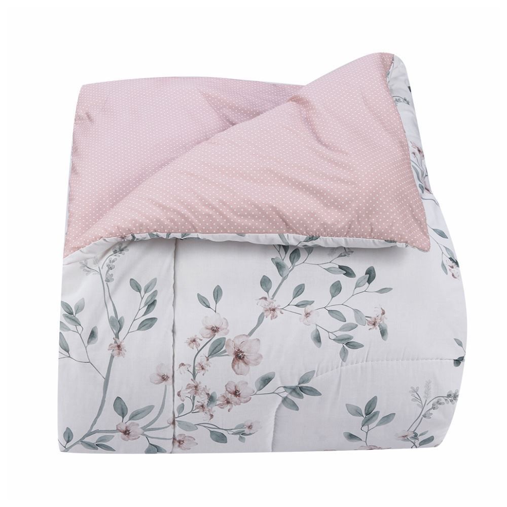 Edredom Queen Percal 180 Fios Buona Fortuna - Aurora Rosa