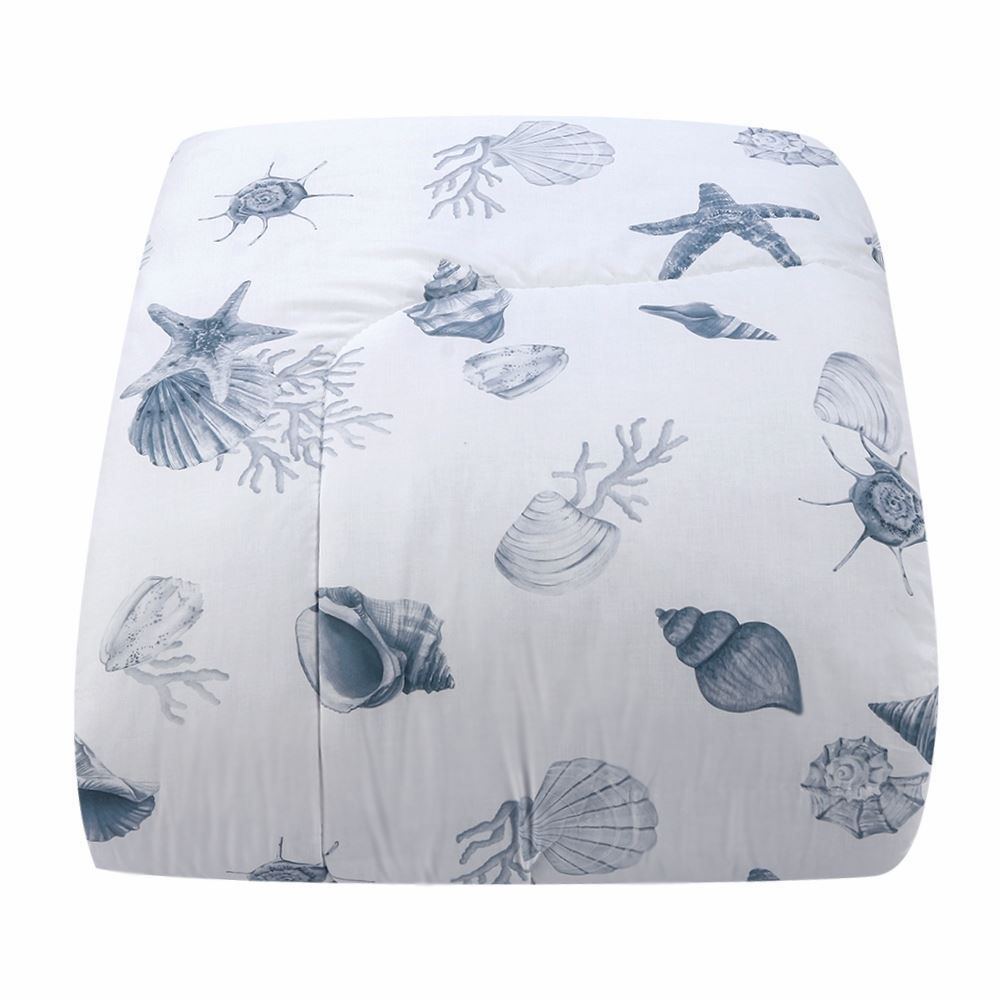 Edredom Queen/King 100% Algodão Buona Fortuna - Brisa Do Mar Azul 2