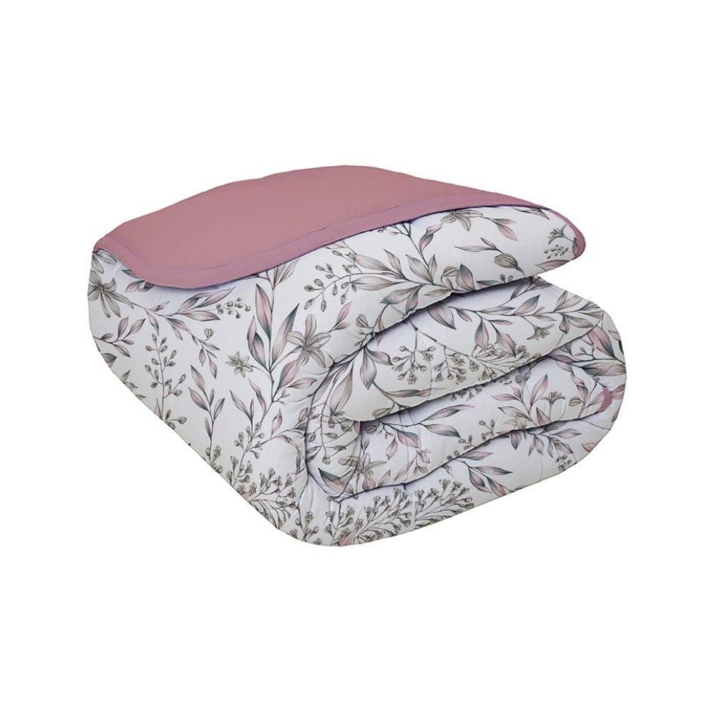  Edredom Queen 100% Algodão Malha Havan Casa 1 Pç - Sofia Rose