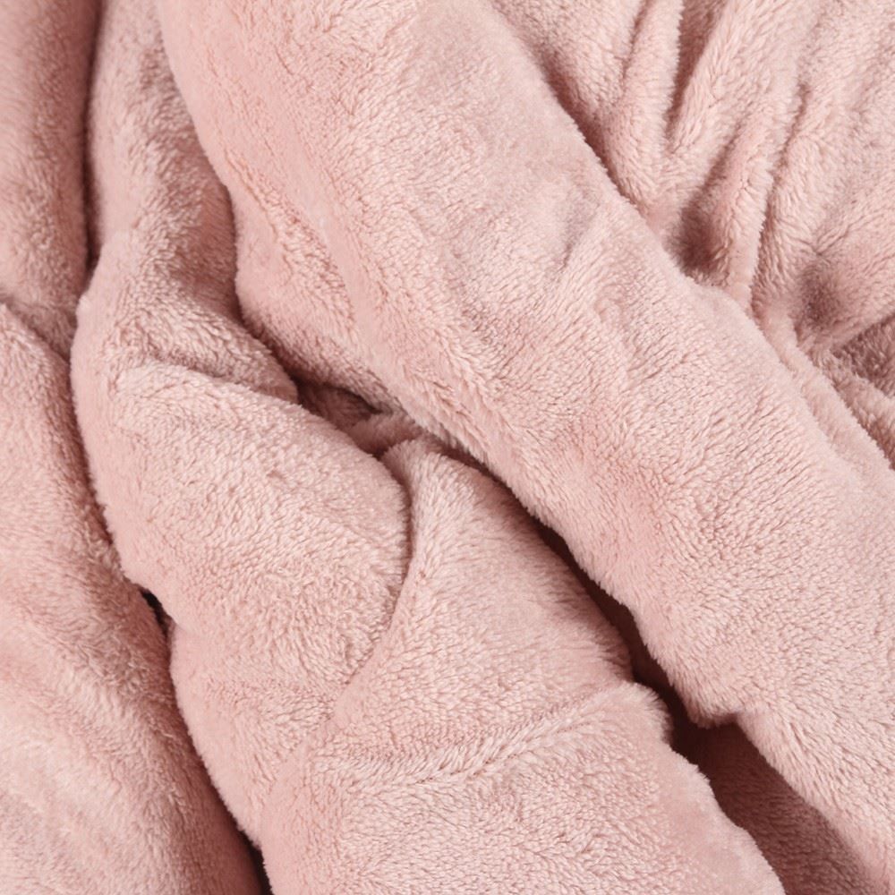 Edredom Queen Plush Inove Provence Havan Casa - Sépia Rosa