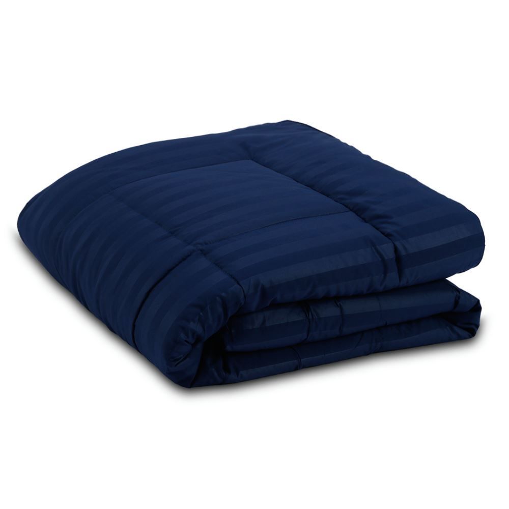 Edredom Queen Toque de Pluma Firenze Havan Casa - Azul Marinho