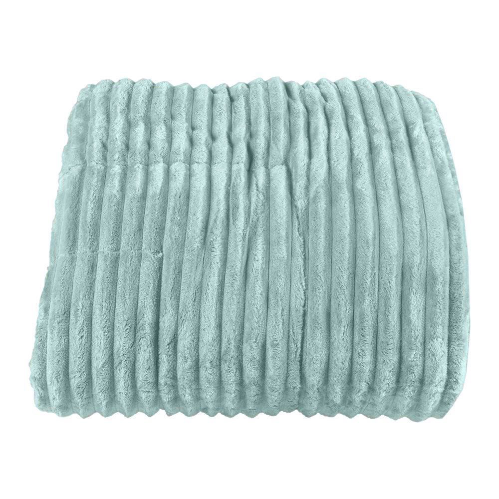 Edredom Solteiro 100% Poliéster Premier Canelado Havan Casa - Verde