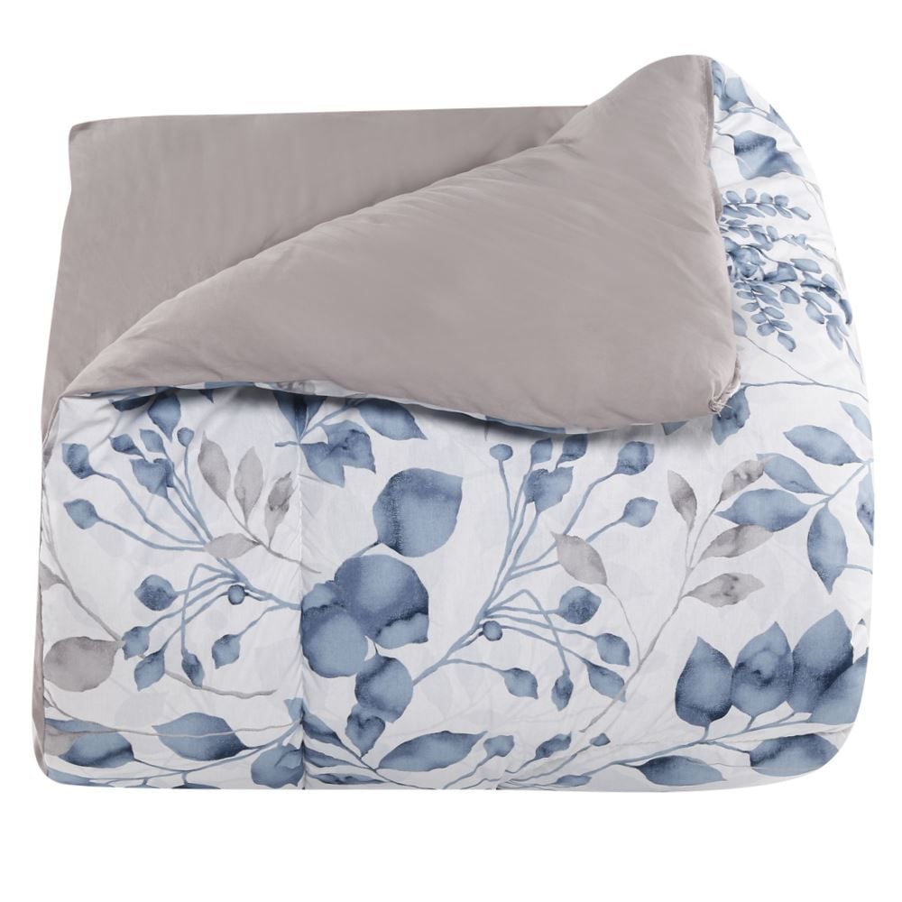 Edredom Solteiro 200 Fios Percal Buona Fortuna - Jade Prata