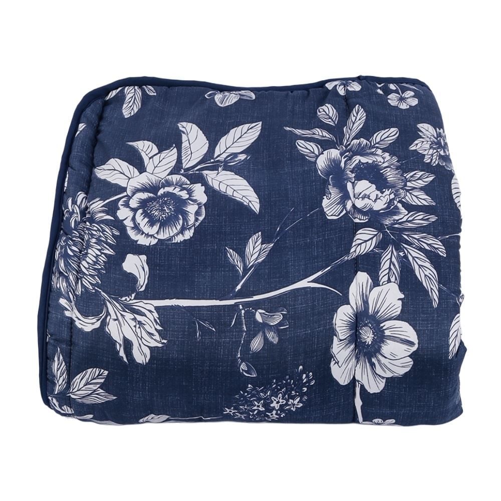 Edredom Solteiro Estampado Bellagio Havan Casa - Cecilia Floral Azul