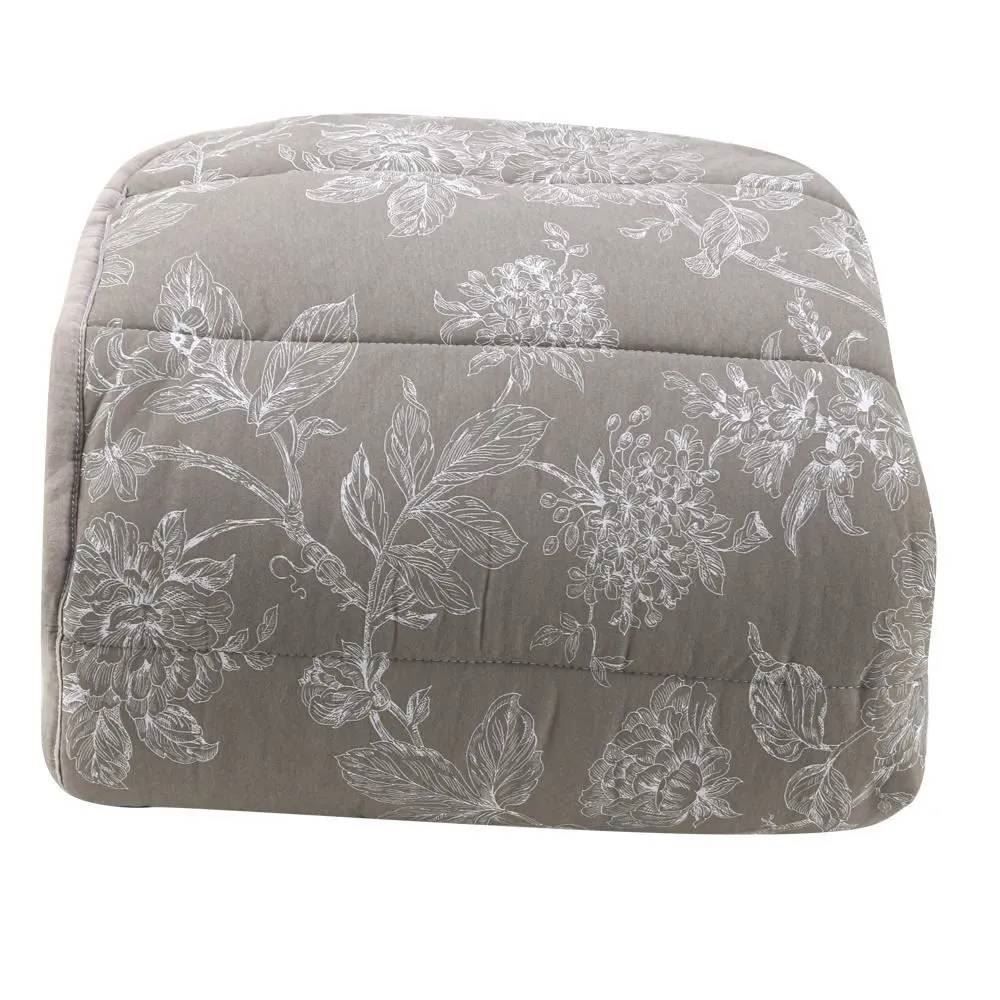 Edredom Solteiro 100% Algodão Malha Havan Casa - Constance Taupe