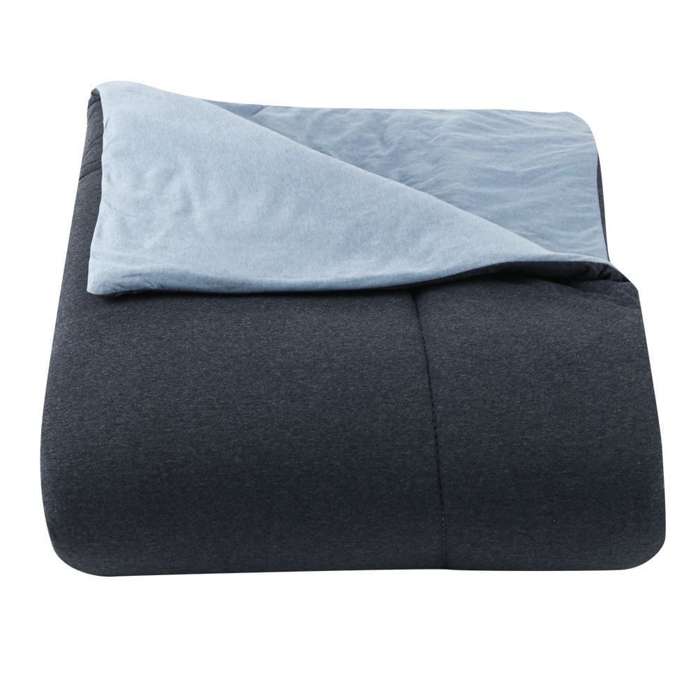 Edredom Solteiro De Malha Urban Confort Havan Casa - Mar Noturno 