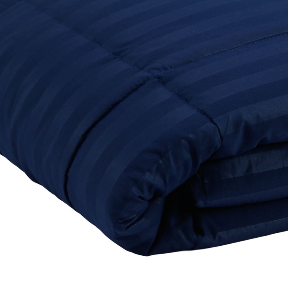 Edredom Solteiro Toque de Pluma Firenze Havan Casa - Azul Marinho