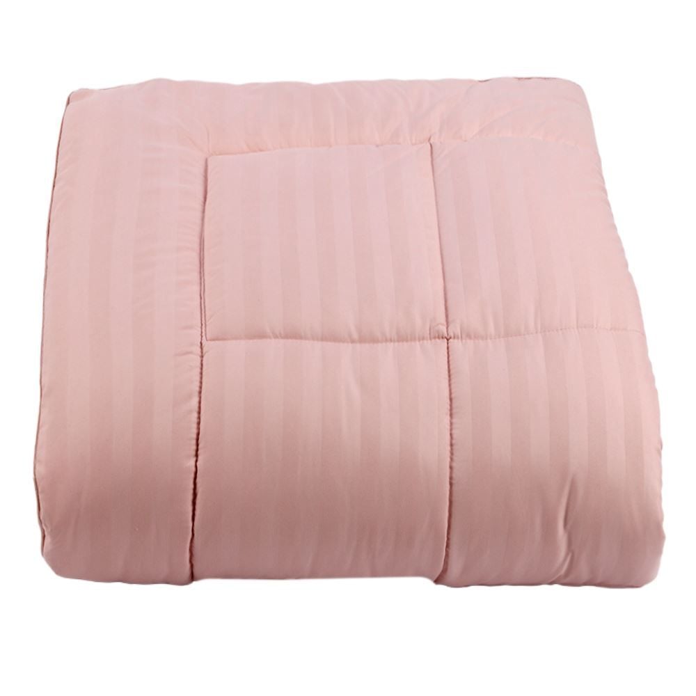 Edredom Solteiro Toque de Pluma Firenze Havan Casa - Rosa Pétala