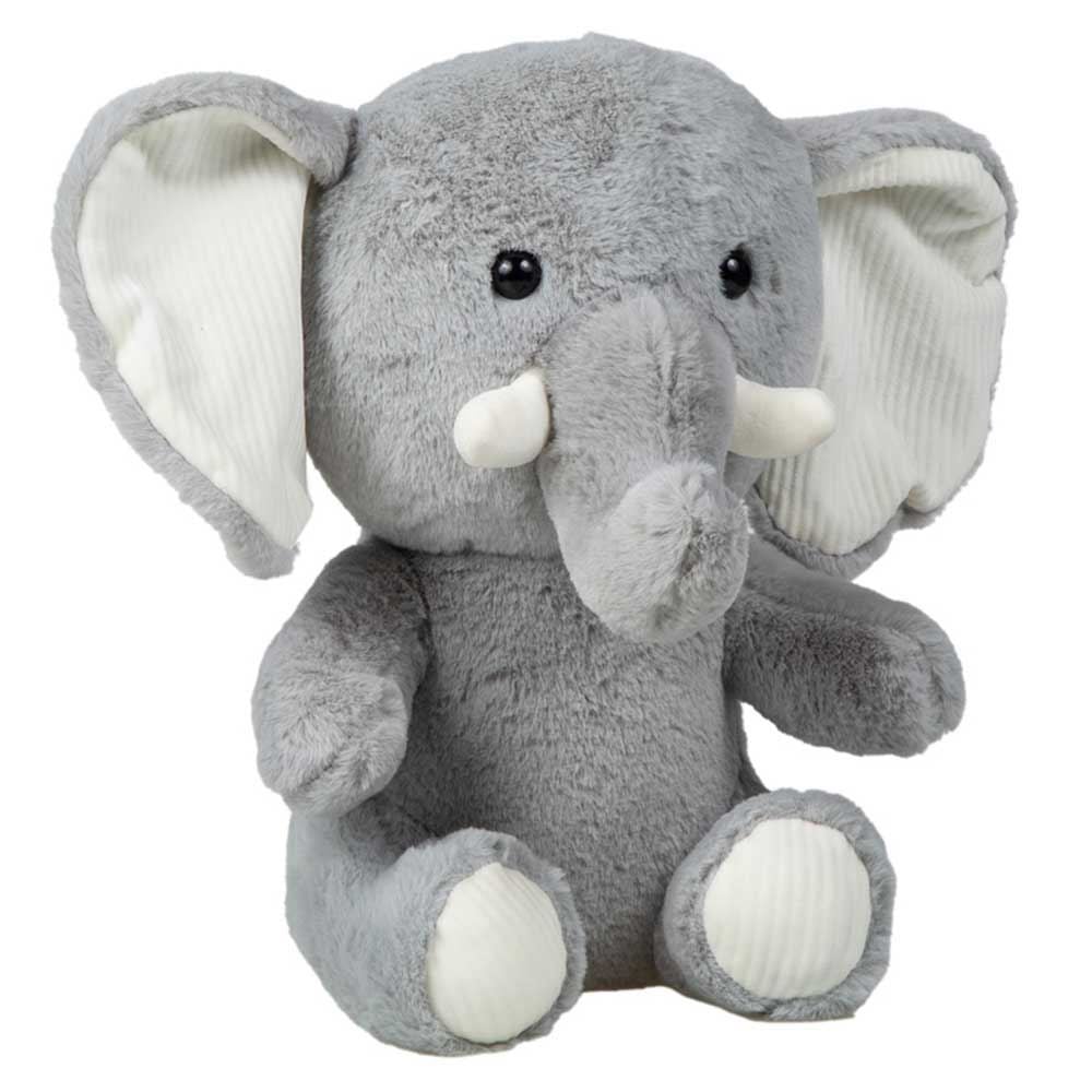 Elefante De Pelúcia 30Cm Cinza Havan Toys - HBR0336
